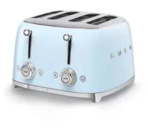 SMEG 50s Retro TSF03PBUK 4 Slice Toaster