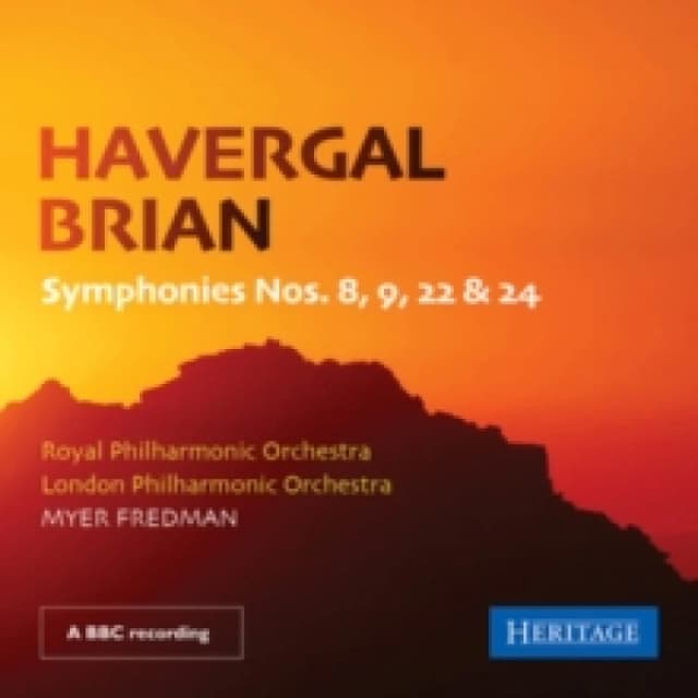 Havergal Brian: Symphonies Nos. 8, 9, 22 & 24 CD / Album