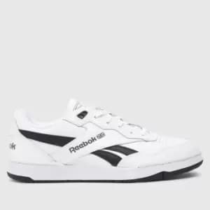 Reebok Bb 4000 Ii Trainers In White & Black