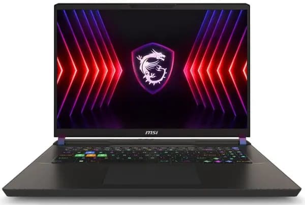 MSI Vector 17 HX A14VHG-608UK Gaming Laptop, Intel Core i9 14900HX, 32GB DDR5, 1TB NVMe PCIe SSD, 17" QHD+ IPS 240Hz, NVIDIA GeForce RTX 4080 12G