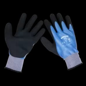 Worksafe Waterproof Latex Gloves - (XL) - Pack of 6 Pairs