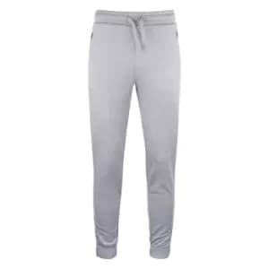 Clique Unisex Adult Basic Active Jogging Bottoms (S) (Grey Melange)