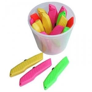 Pacific Handy Cutter Hi Vis Cutters in Tub Assorted Ref BU RPK 394