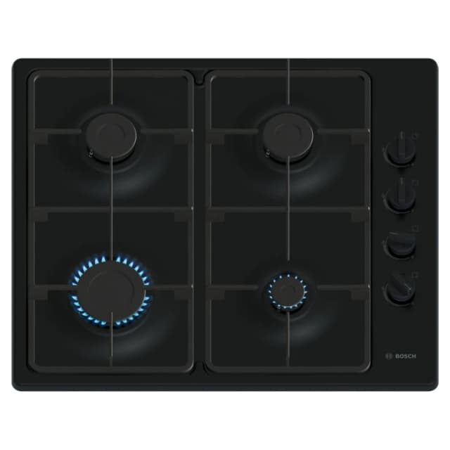 Bosch Series 2 PBP6B6K60 58cm Gas Hob - Black