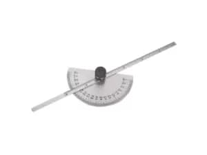 Silverline 783181 Protractor with Depth Gauge Scale 150mm