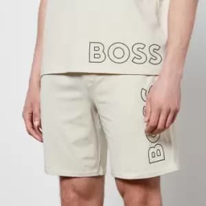 BOSS Bodywear Mens Identity Shorts - Light Beige - S