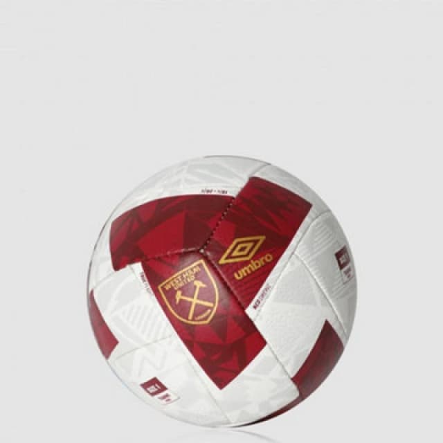 Umbro 24/25 Neo Swerve West Ham United Fc Football White/gold/new Claret (5)