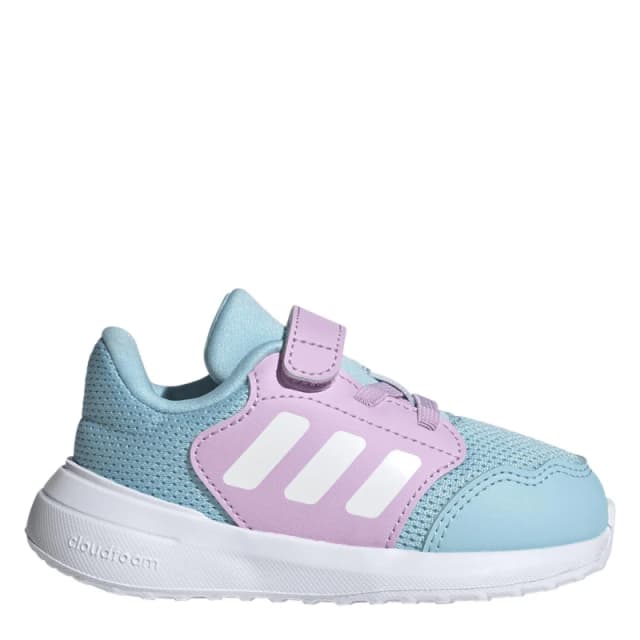 adidas Tensaur Run 3.0 Shoes Childens Blue/Wht/Lilac female C7 (24)