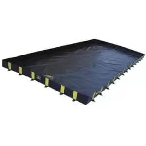 RIGID-LOCK QUICKBERM PLUS, DIMS. 12'W x 54'L x 12", CAP. 4840 GALS.