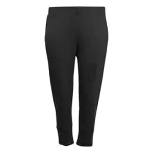 adidas Mission Victory Slim-Fit High-Waist Tracksuit Bott - Black