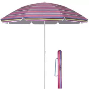 Parasol Crete Multicoloured 2m Tilt Function
