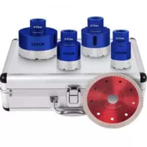 Vevor Diamond Drill Bits Hole Saw Set 1-3/8"-2-3/5" 4pcs Tile Ceramic Marble