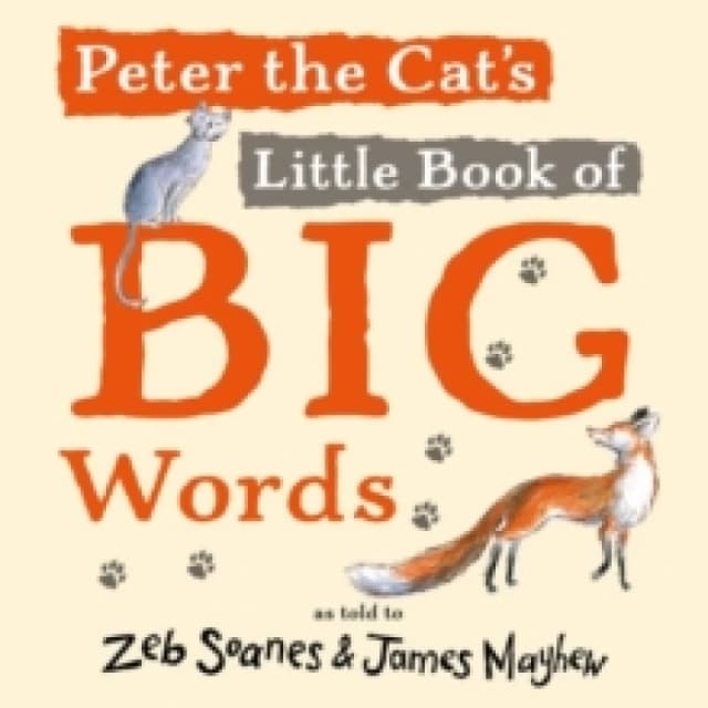 Peter the Cat's Little Book of Big Words Hardback