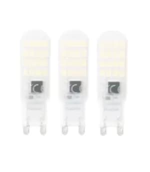 4W LED Mini Bulb G9, Daylight 6500K (pack of 3)