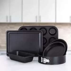 Wham Essentials 6 Piece Baking Set Black