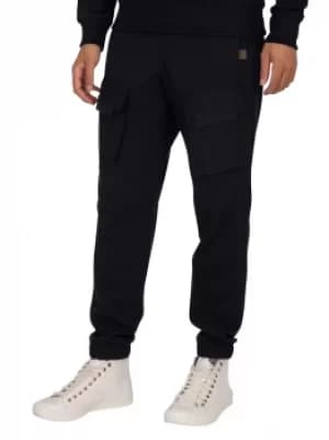 Mixed Woven Cargo Joggers