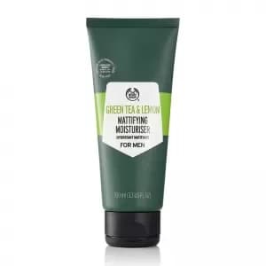 The Body Shop Green Tea And Lemon Mattifying Moisturiser For Men Green Tea And Lemon Mattifying Moisturiser For Men