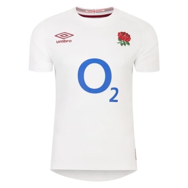 Umbro England Rugby Home Authentic Shirt 2023 Adults - White White L