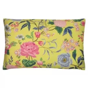 Azalea Floral Cushion Bamboo, Bamboo / 40 x 60cm / Polyester Filled