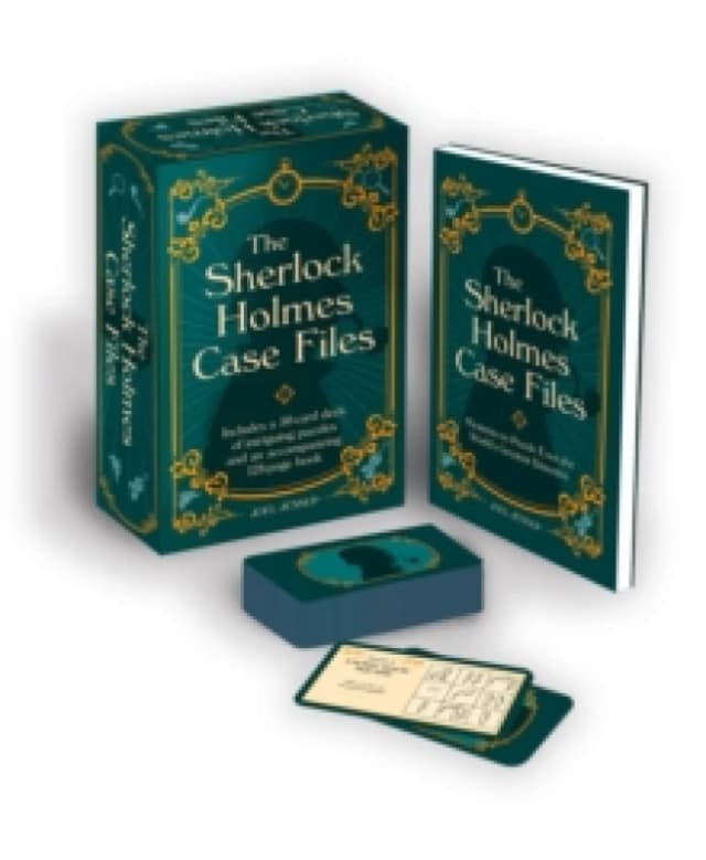 The Sherlock Holmes Case Files : Includes a 50-Card Deck of Absorbing Puzzles and an Accompanying 128-Page Book Paperback / softback