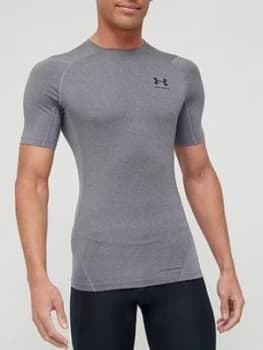 Urban Armor Gear Heatgear Armour Compression Short Sleeve T-Shirt - Grey