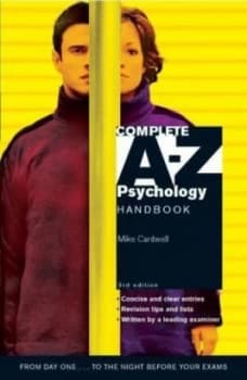 Complete A-Z Psychology Handbook by Mike Cardwell Paperback
