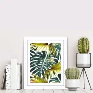 BCT-050 Multicolor Decorative Framed MDF Painting