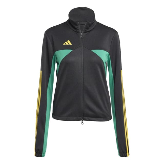 adidas House of Tiro Nations Pack Track Top Womens Black/Gold female S (8-10)