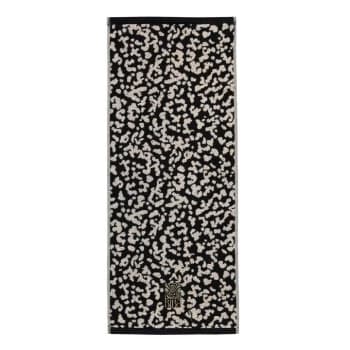 Biba Leopard Workout Towel - Black Nude
