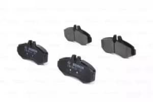 Bosch 0986494013 BP245 Brake Pad Set Disc Brake Front Axle