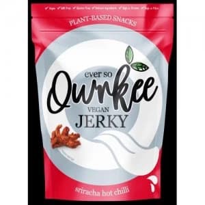 QWRKEE Vegan Jerky Sriracha Hot Chilli 70g