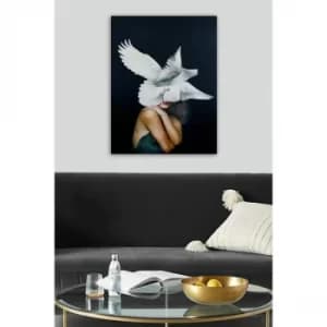 6019217696672-5070 Multicolor Decorative Canvas Painting