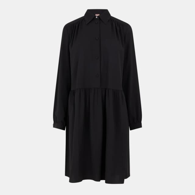 Boss Womens Dabesa Wrap Design Dress Black female 4 (XXS)