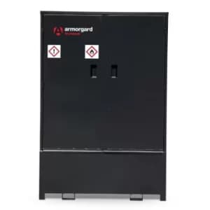 DrumBank DBIBC1 Enclosed Storage Unit For IBC Containers And Oil Drums Charcoal Grey 1500 X 1530 X 2210MM