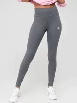 adidas Linear Leggings - Dark Grey Heather Size XS Women