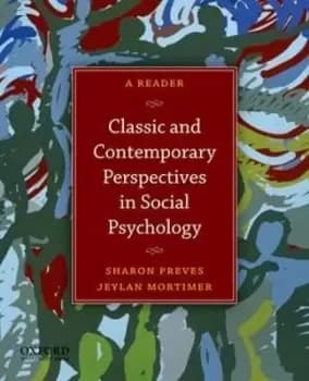 Classic and Contemporary Perspectives in Social by Sharon E. Preves