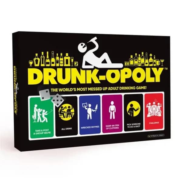 Other Drunk-opoly Board Game Board Games One size Multi 40496199000