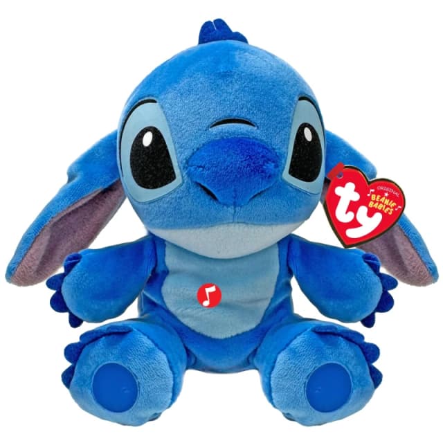 Ty Disney Beanies Stitch With Sounds Soft Plush Multi
