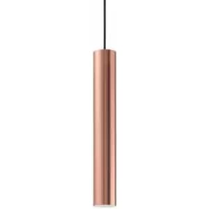 Ideal Lux Lighting - Ideal Lux Look - 1 Light Slim Ceiling Pendant Copper, GU10