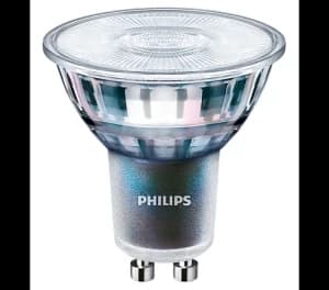 Philips Master ExpertColour 5.5W LED GU10 PAR16 Warm White Dimmable 36 Degree - 70769200