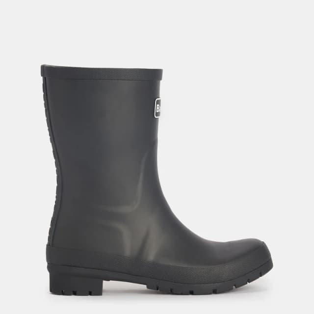 Barbour Womens Banbury Mid Wellies - Black - UK 5 Black Wellington Boots female LRF0084BK11 5