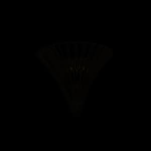 Santa 1 Light Indoor Wall Uplighter Clear with Small Glass, E14