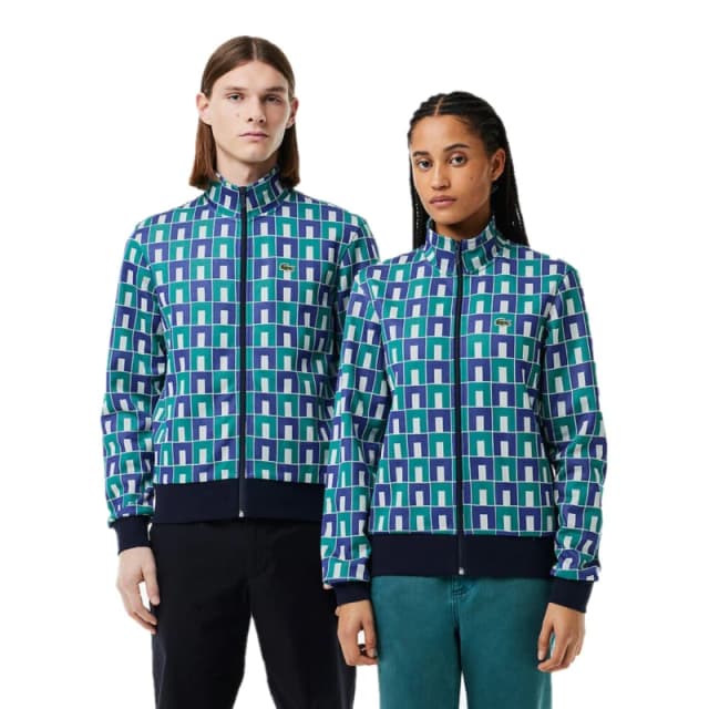 Lacoste Mens Crew Sweatshirt Mascarpone/Sloe male 2XS