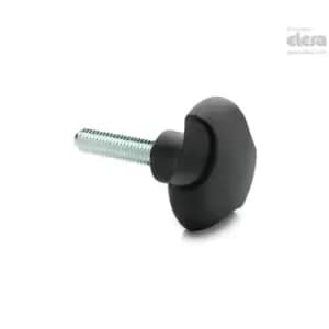 ELESA Solid knob-VTT.32-p-M6x20