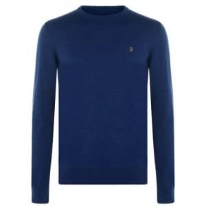 Farah Vintage Mullen Wool Jumper - Peony Marl 496