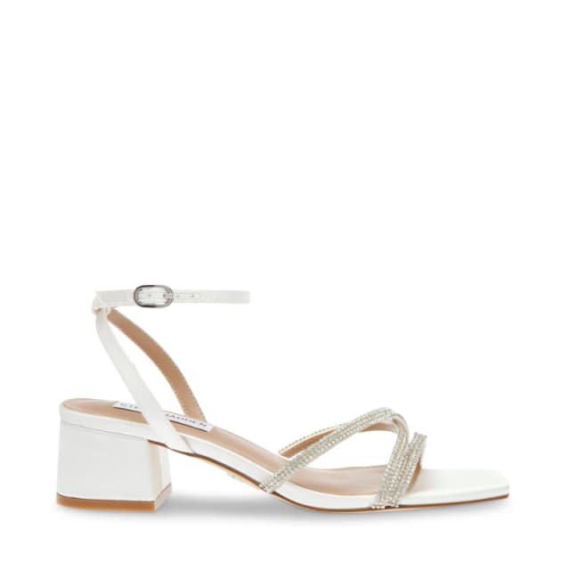 Steve Madden Madden Gabi 45H Ld62 Ivory Satin female 7 (40)