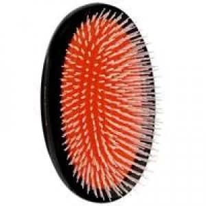 Mason Pearson Pure Boar Bristle Medium Military Sensitive Brush Dark Ruby SB2M