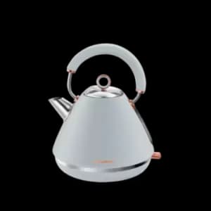 Morphy Richards Accents Rose Gold and Ocean Grey Traditional Kettle - Pyramid Kettle - 1.5L - 102040