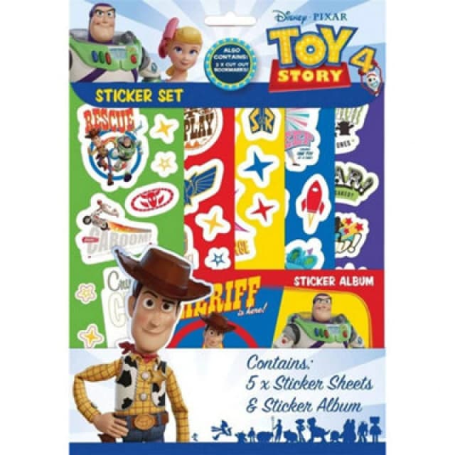 Disney Stickers Set Multi One Size Unisex 5063527606334
