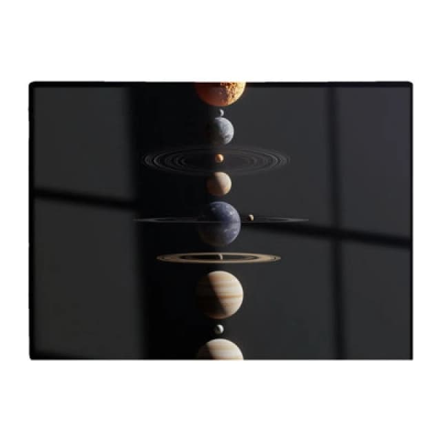 Warren Reed Designer Balanced Planets In Space Chopping Board